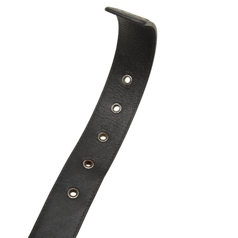 Bottega Veneta Intrecciato Belt 95 33 Black Leather