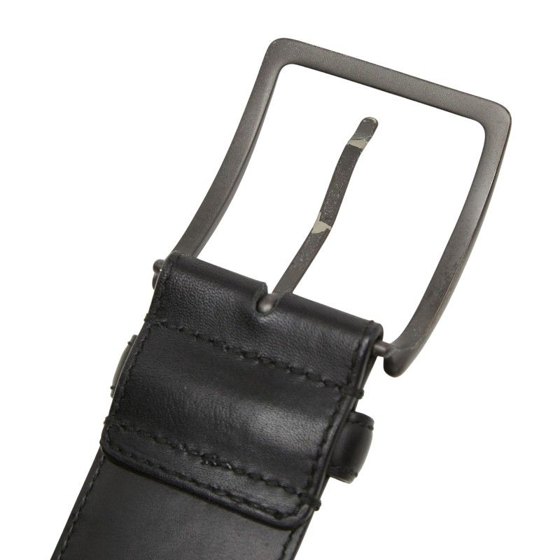 Bottega Veneta Intrecciato Belt 95 38 Black Leather
