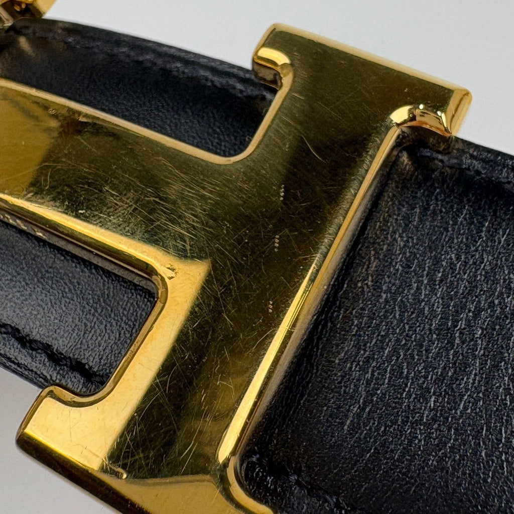 Hermes Constance Reversible Belt