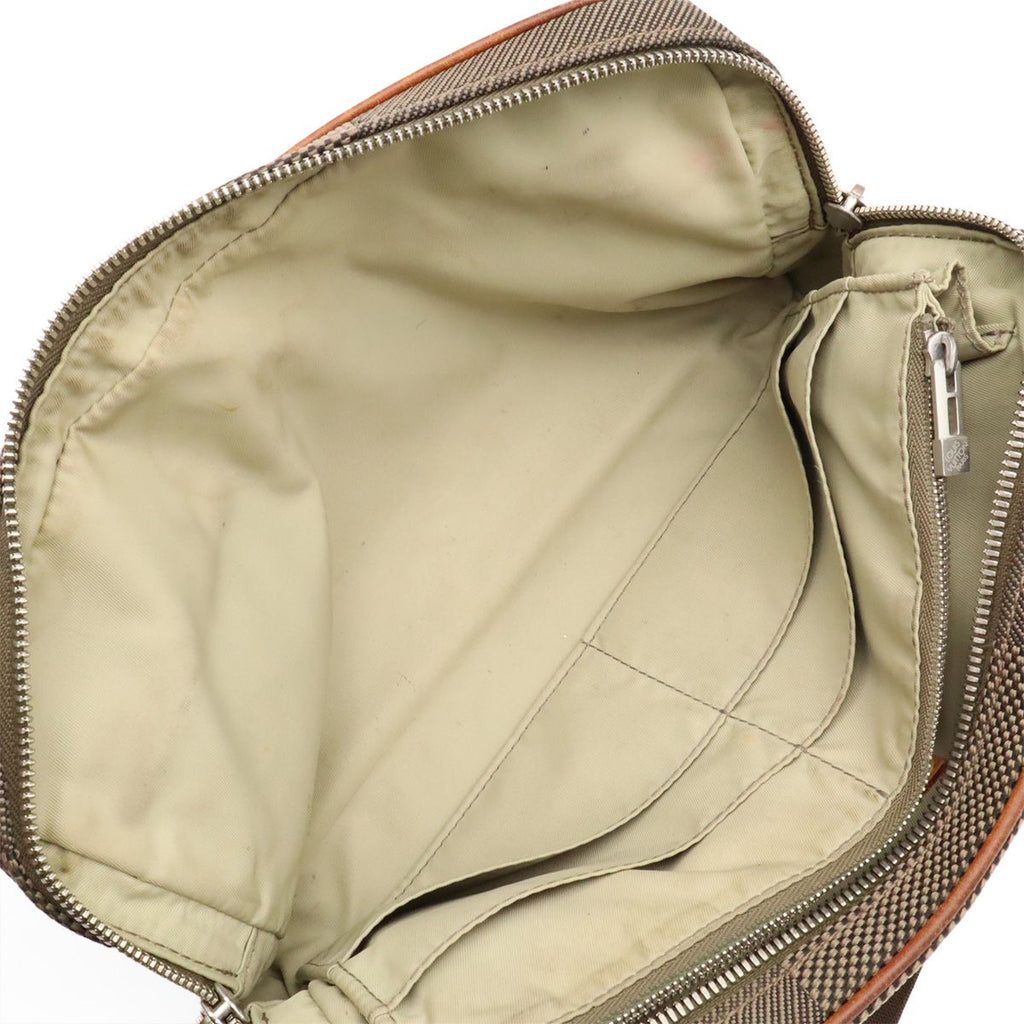 Louis Vuitton Damier Geant Acrobat Belt Bag Canvas Leather Tail Khaki