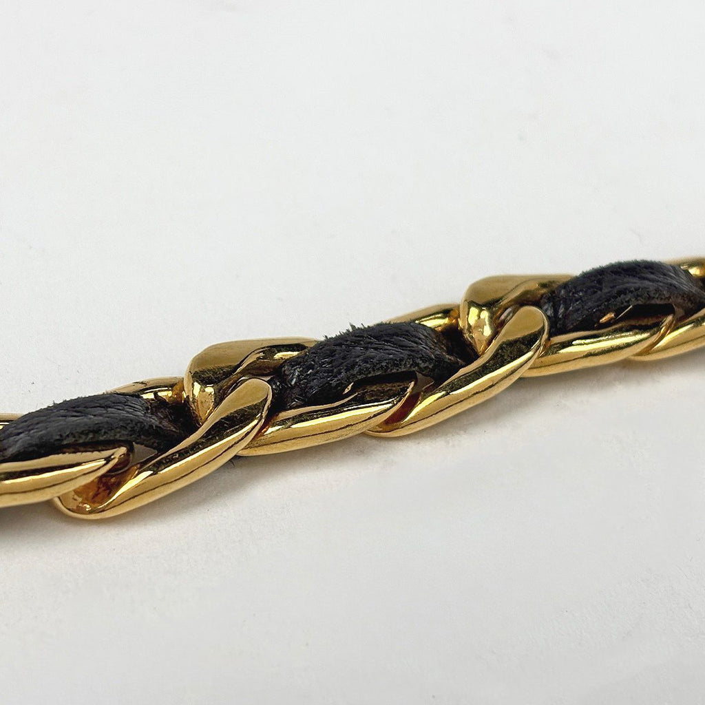 Chanel Belt CC Logo 31 Rue Cambon Leather Black