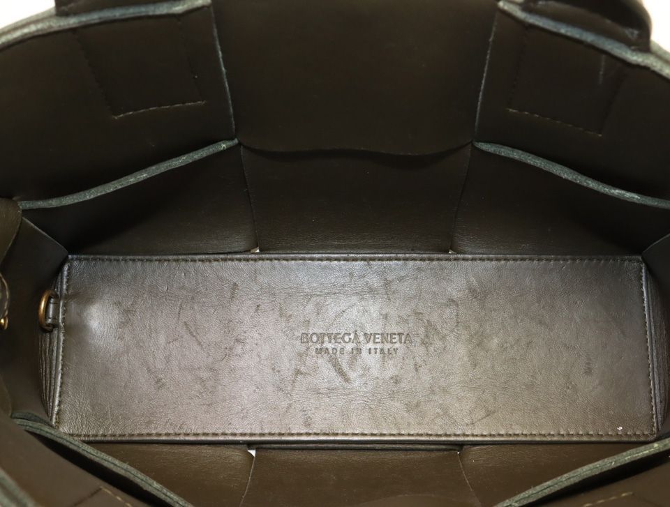 Bottega Veneta Arco Maxi Intrecciato Leather Tote Bag