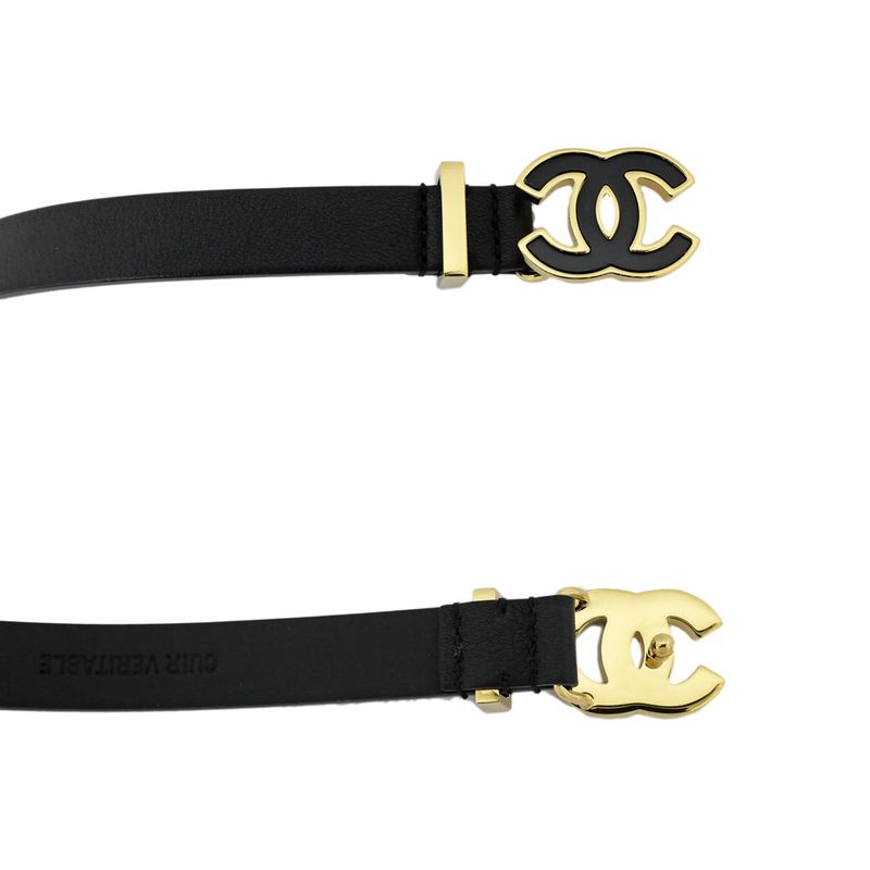 Chanel Chain Belt Black Gdhardware Aaa436 Coco Mark 70 28
