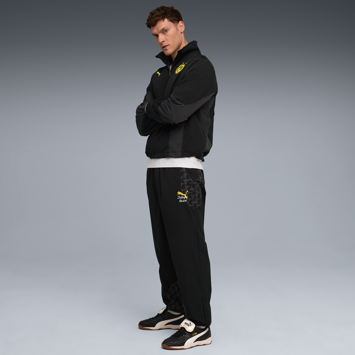 Puma Kidsuper Borussia Dortmund Men's Reversible Jacket