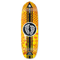 Black Label Skateboard Deck Jason Adams Curb Surfer 9.75" x 32.825"