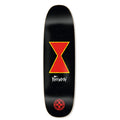 Black Label Skateboard Deck Black Widow 9.25" x 32.25"