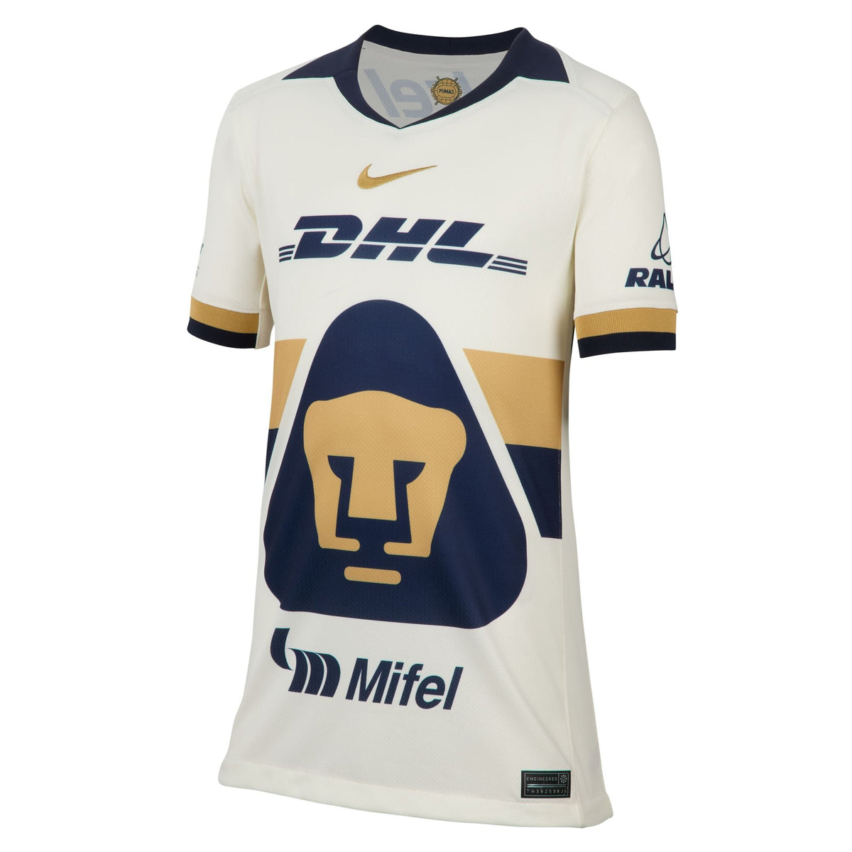 Nike Pumas UNAM 2025/26 Stadium Home Big Kids' Dri-FIT Soccer Replica Jersey