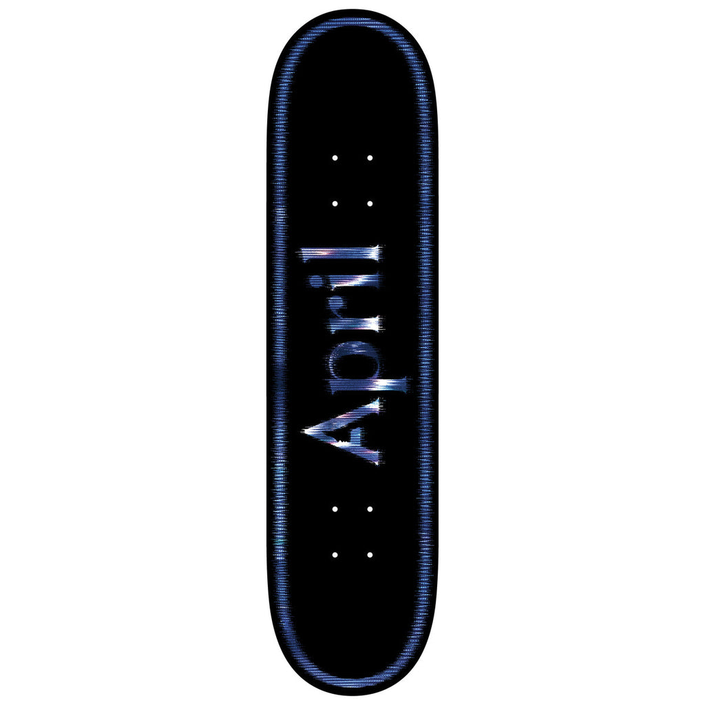 April Skateboard Deck Twin Og Logo Fractured 8.5" x 32.25"