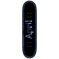 April Skateboard Deck Twin Og Logo Fractured 8.5" x 32.25"