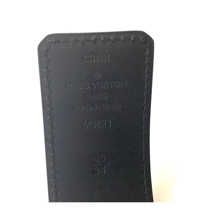 Louis Vuitton Belt M9821 Leather Brown Storage With Bag And