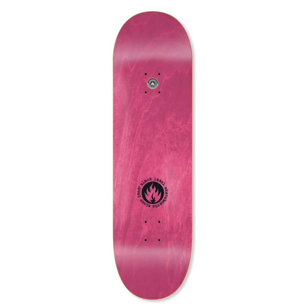 Black Label Skateboard Deck Nick Peterson Experiment Green 8.75" x 32.25"