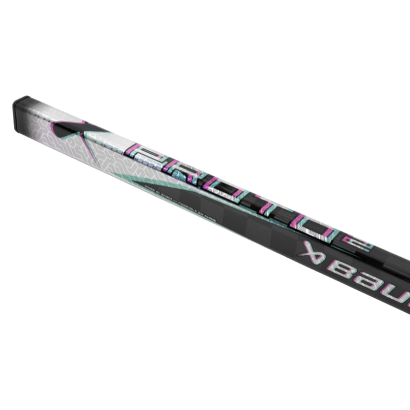 Bauer Proto 2 Black Grip Hockey Stick - Senior (2025)