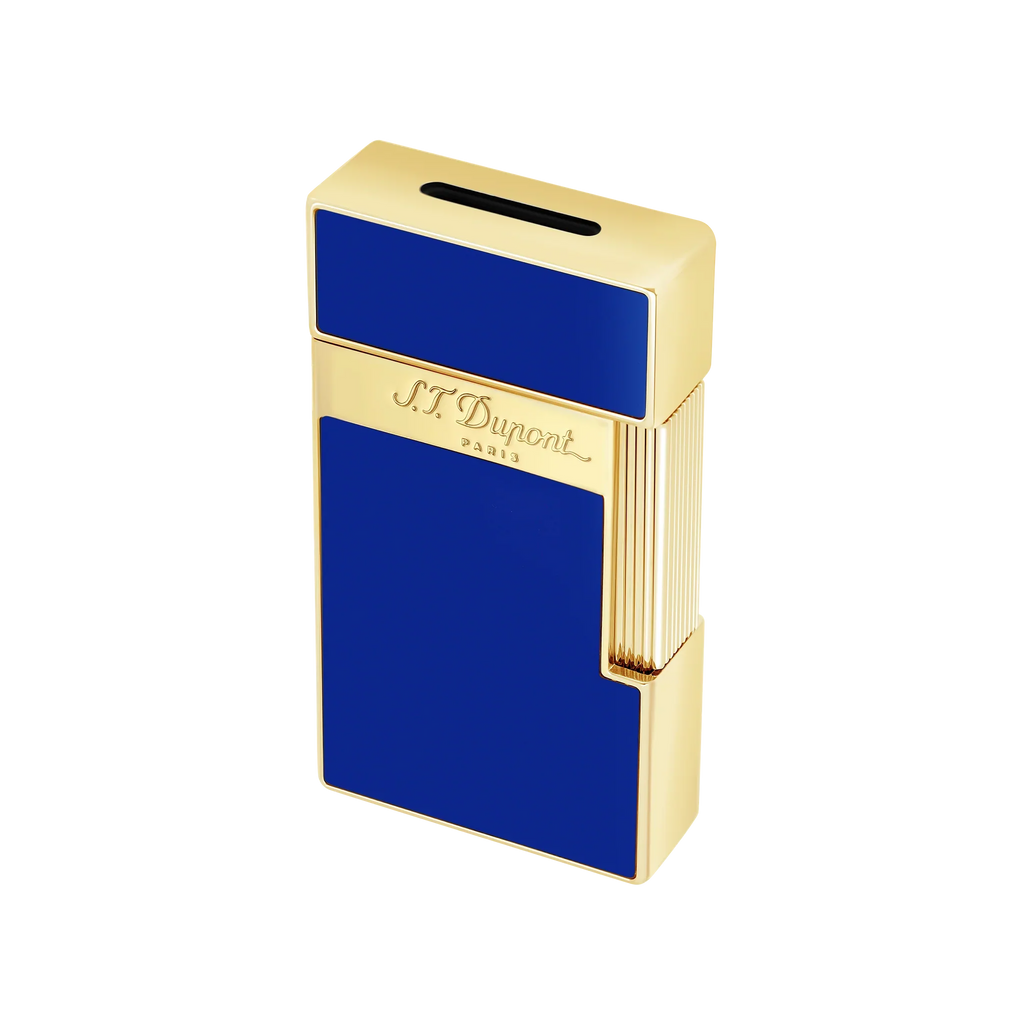 S.T. DUPONT Biggy Golden Blue Lighter/Briquet 025005