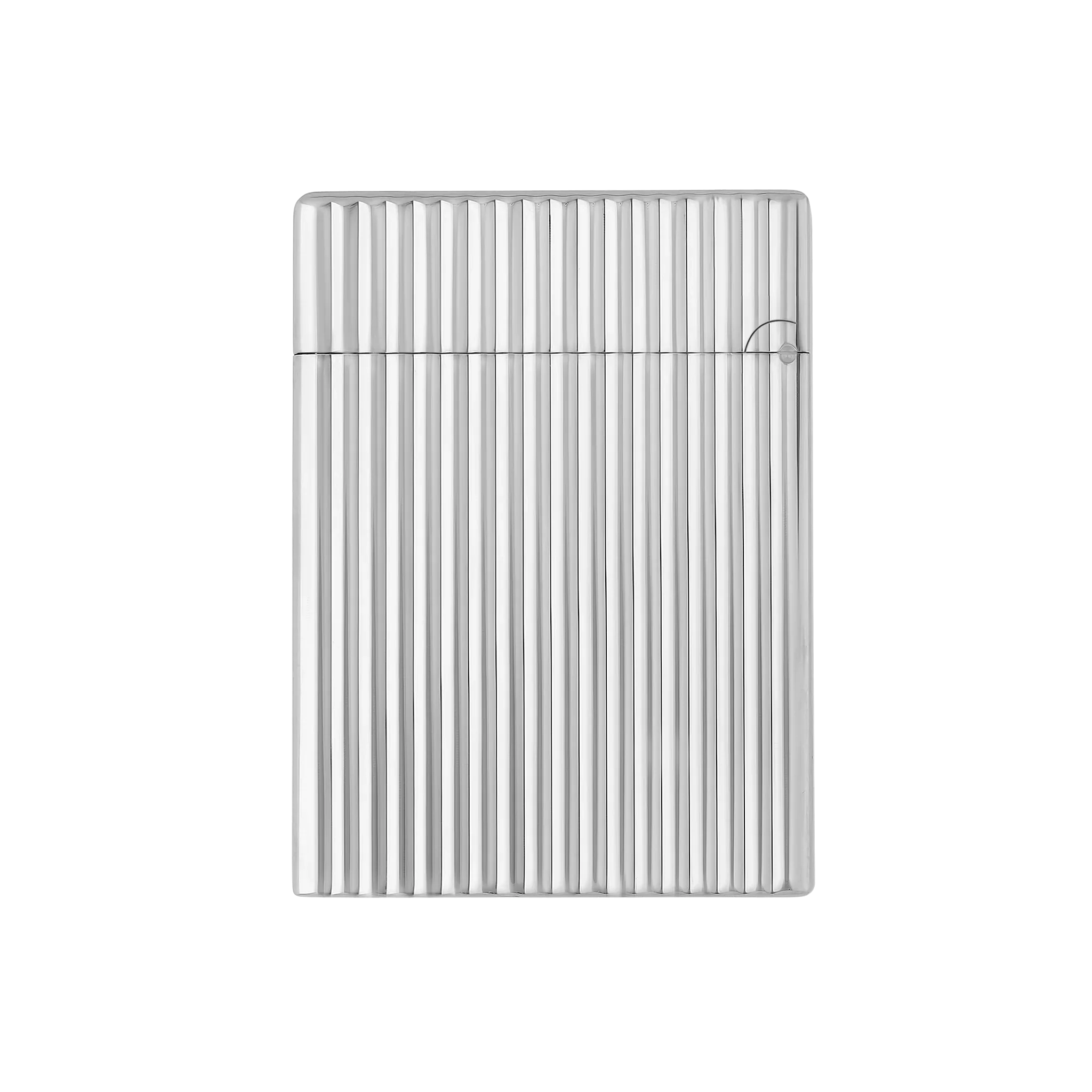 S.T. Dupont Ligne 1 Guilloche Palladium Lighter/Briquet C14021
