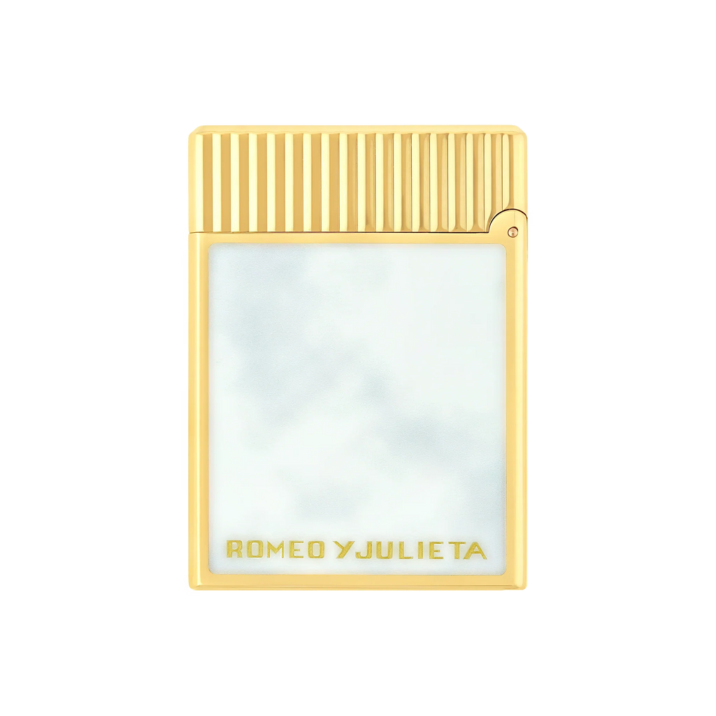 S.T. Dupont Ligne 1 White Lacquered Romeo y Julieta Lighter/Briquet C14050CL