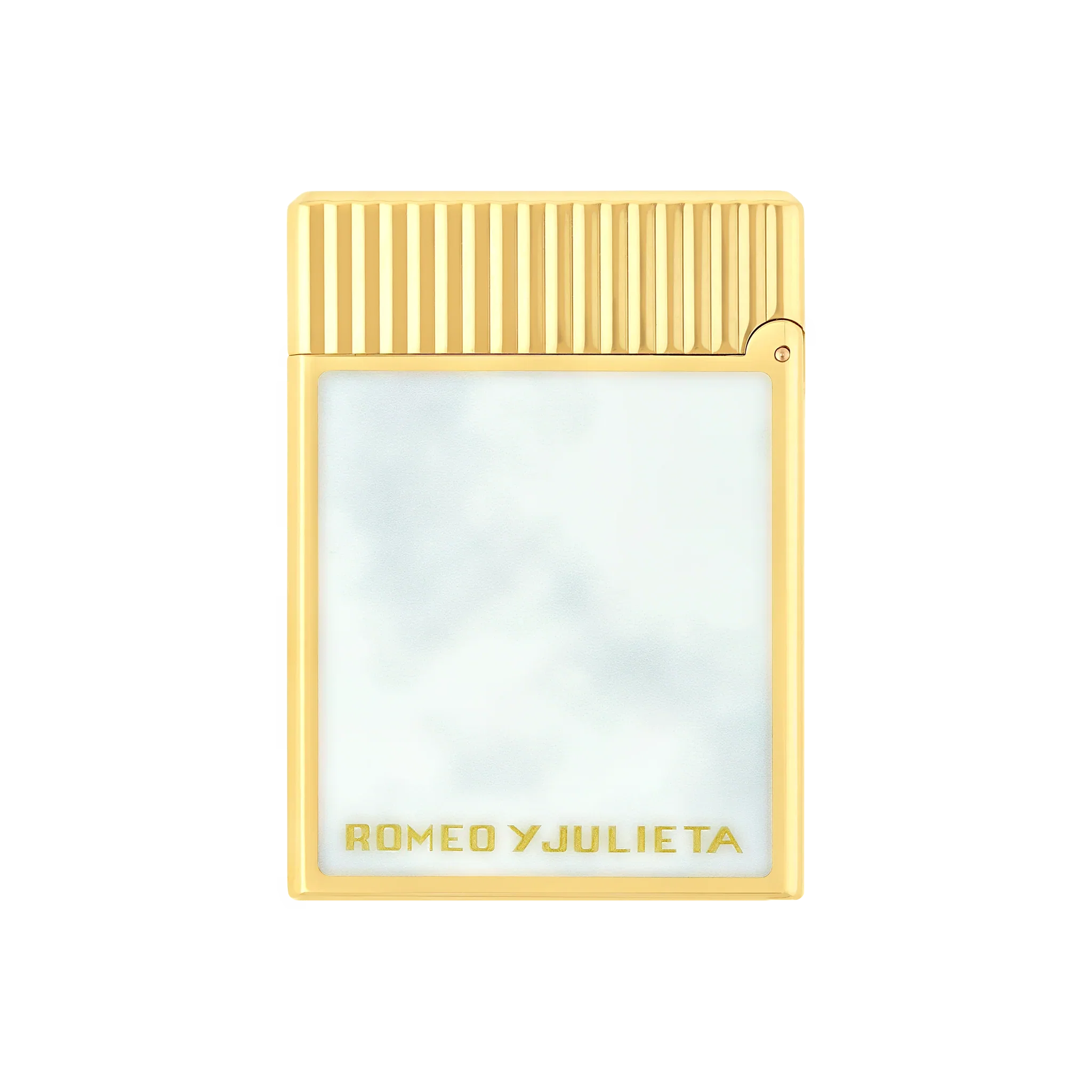 S.T. Dupont Ligne 1 White Lacquered Romeo y Julieta Lighter/Briquet C14050CL