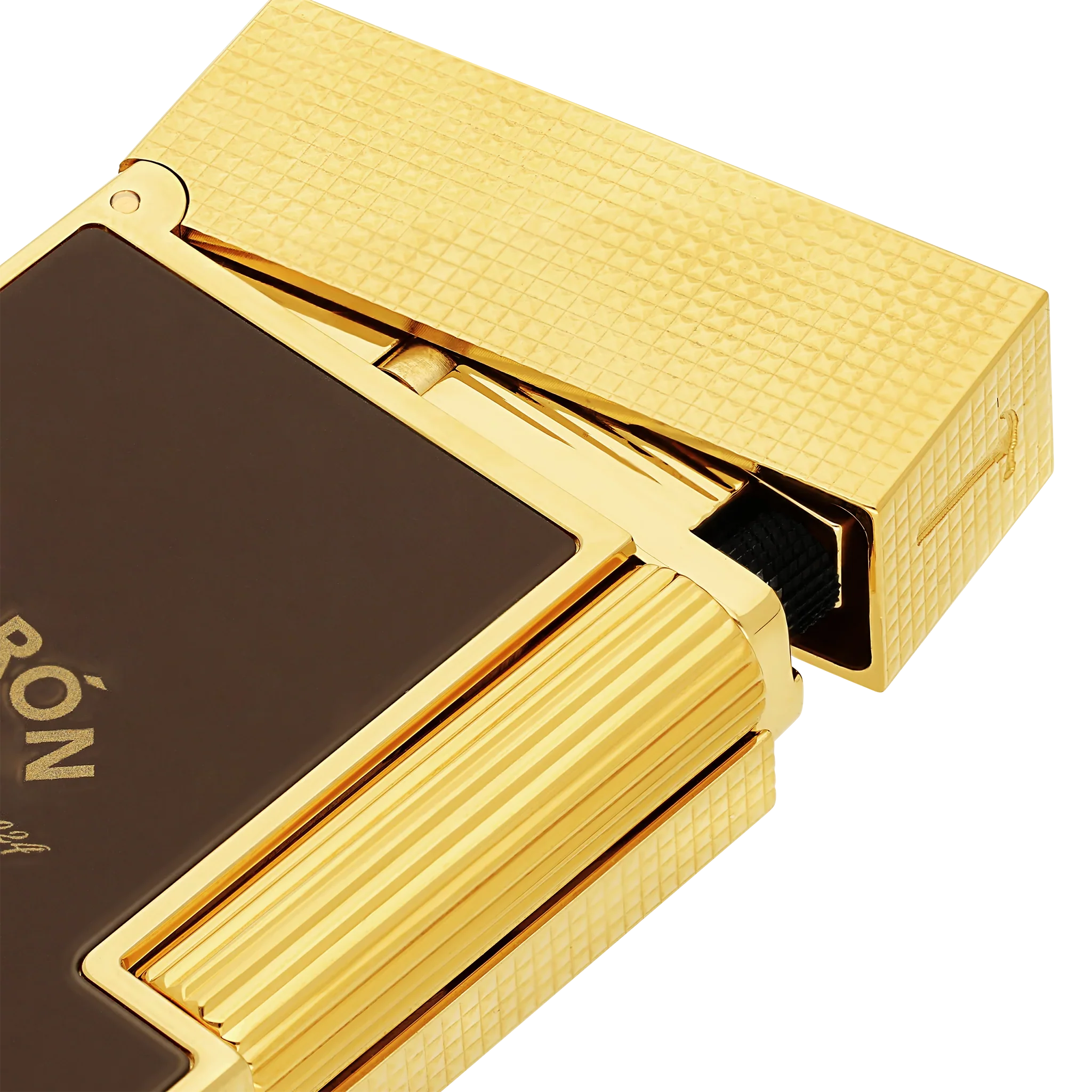 S.T. DUPONT Ligne 2 Lacquered Padron Brown Lighter/Briquet C16014