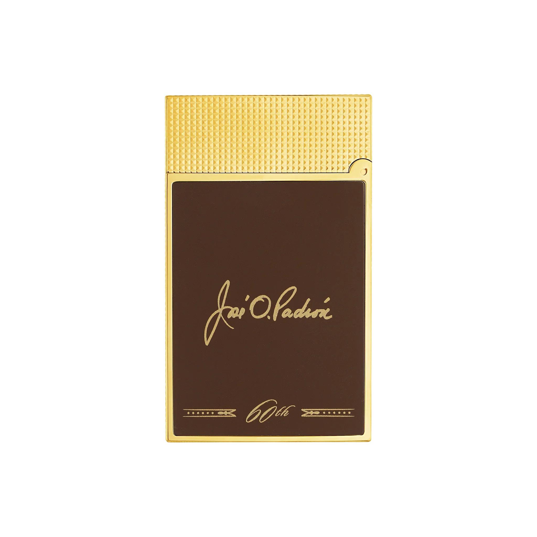 S.T. DUPONT Ligne 2 Lacquered Padron Brown Lighter/Briquet C16014