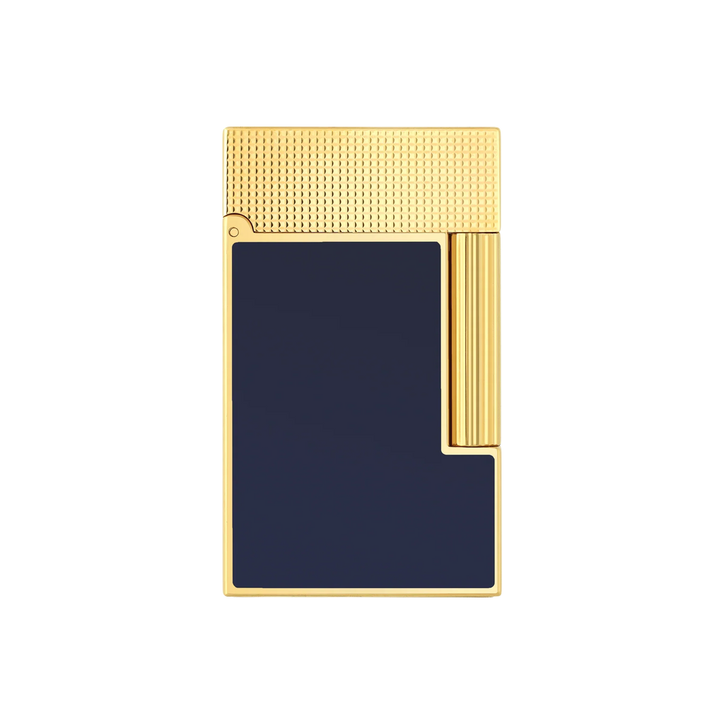 S.T. DUPONT Ligne 2 Micro Diamond Head Dark Blue Lighter/Briquet C16457