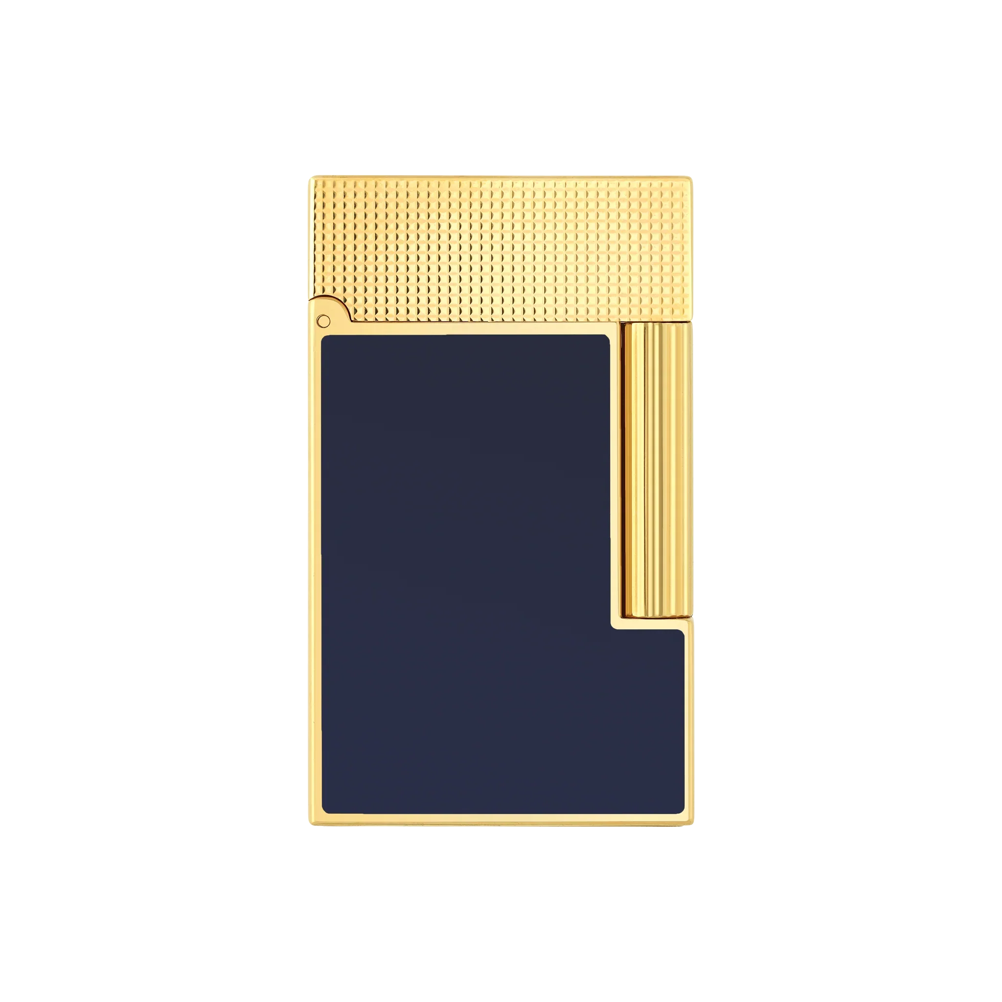S.T. DUPONT Ligne 2 Micro Diamond Head Dark Blue Lighter/Briquet C16457