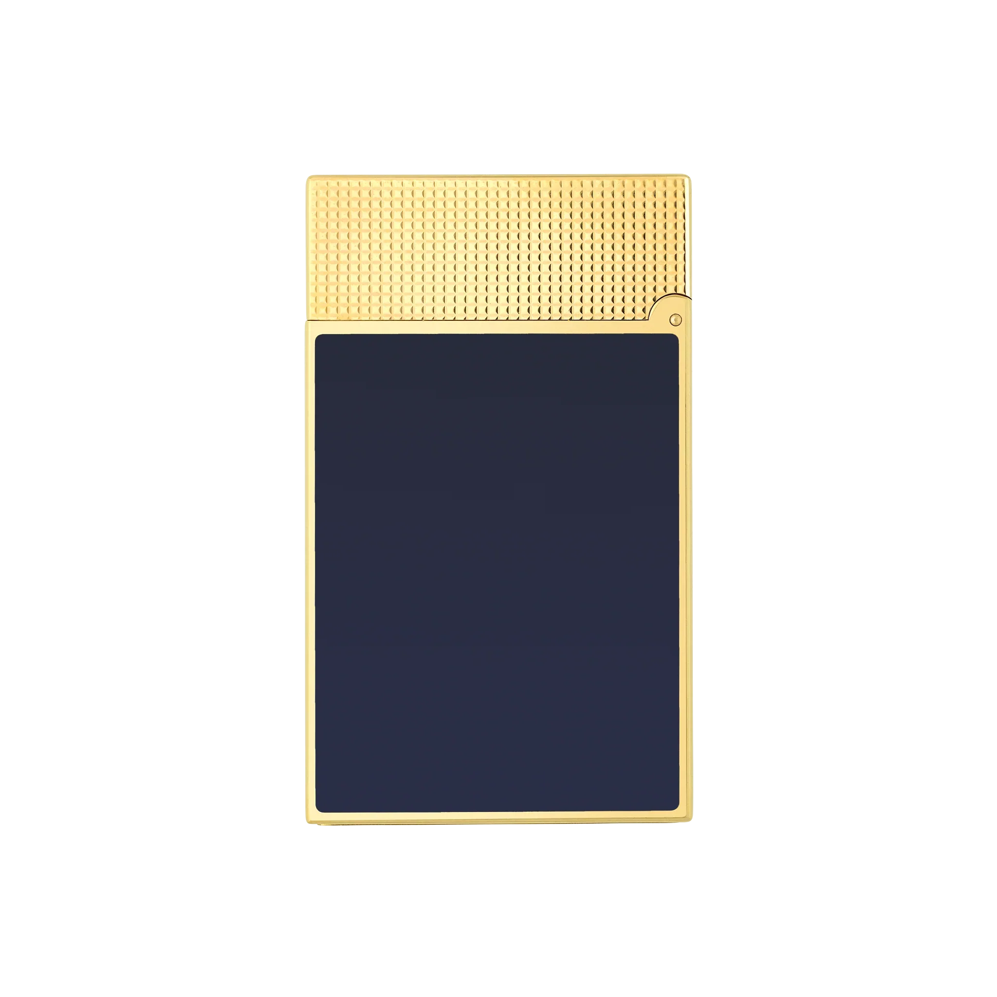 S.T. DUPONT Ligne 2 Micro Diamond Head Dark Blue Lighter/Briquet C16457