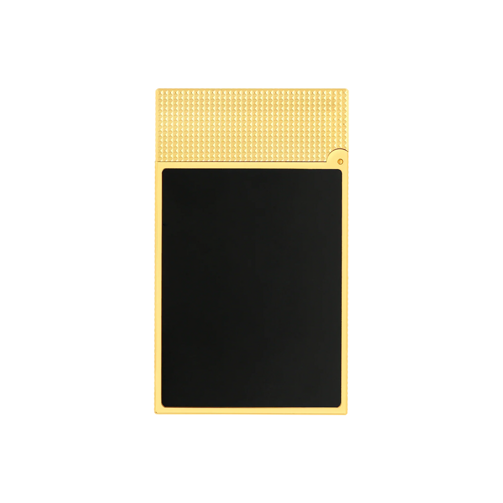 S.T. DUPONT Ligne 2 Micro Diamond Head Black Lighter/Briquet C16601