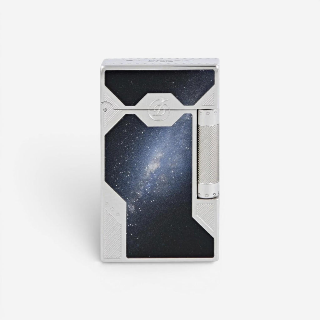 S.T. Dupont Space Odyssey Line 2 Blue Lacquer Lighter C16768