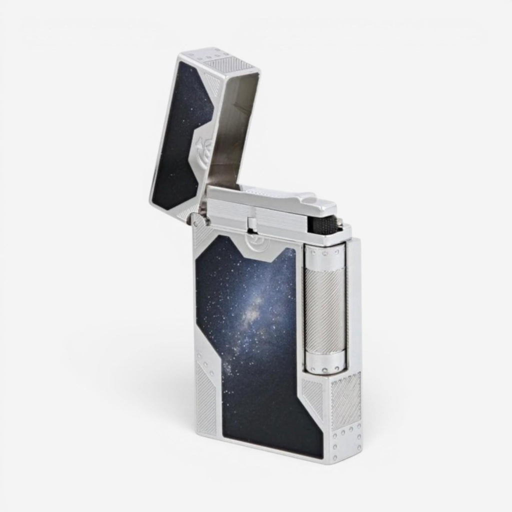 S.T. Dupont Space Odyssey Line 2 Blue Lacquer Lighter C16768