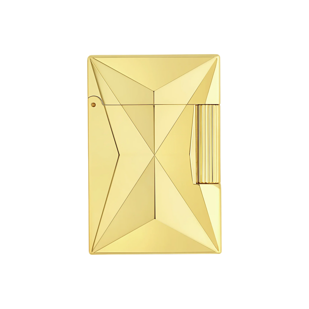 S.T. DUPONT Ligne 2 Small Fire X Gold Lighter/Briquet C18611