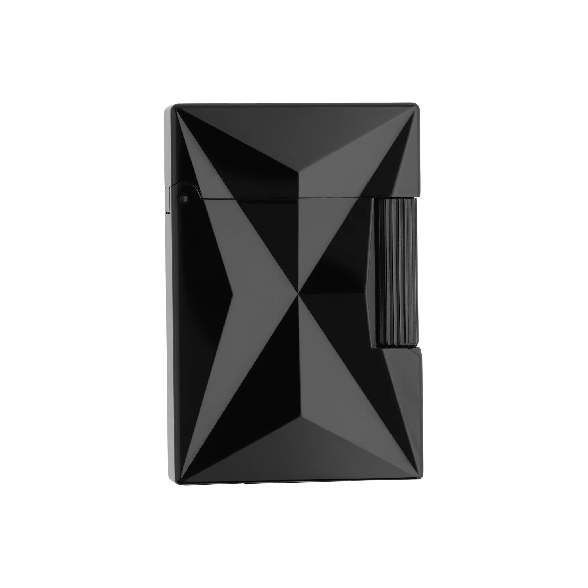 S.T. DUPONT LIGNE 2 SMALL FIRE X LIGHTER/BRIQUET BLACK C18612