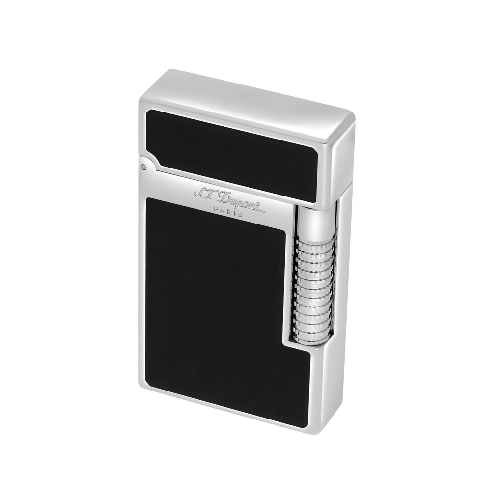 S.T. DUPONT LE GRAND Natural Lacquer Black Lighter/Briquet C23010