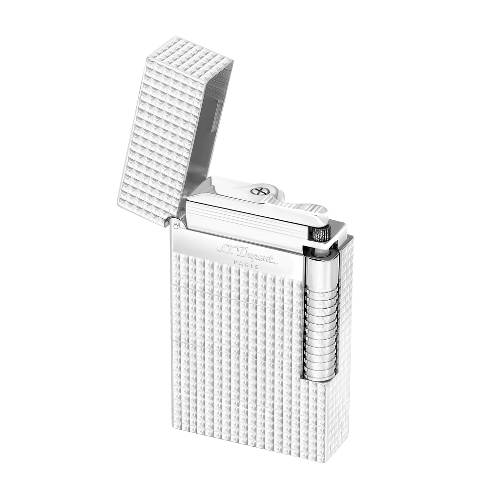 S.T. DUPONT Le Grand Diamond Head Lighter/Briquet C23011