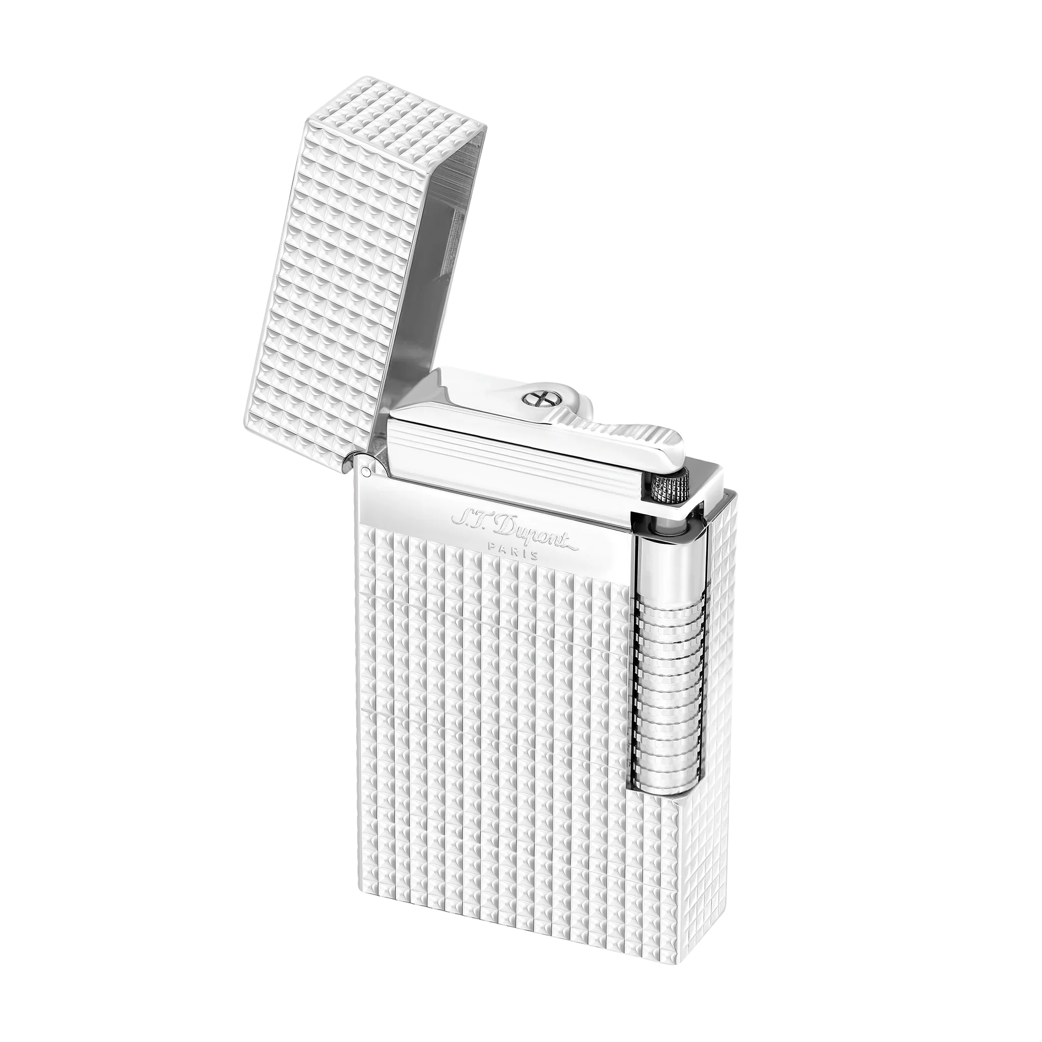 S.T. DUPONT Le Grand Diamond Head Lighter/Briquet C23011
