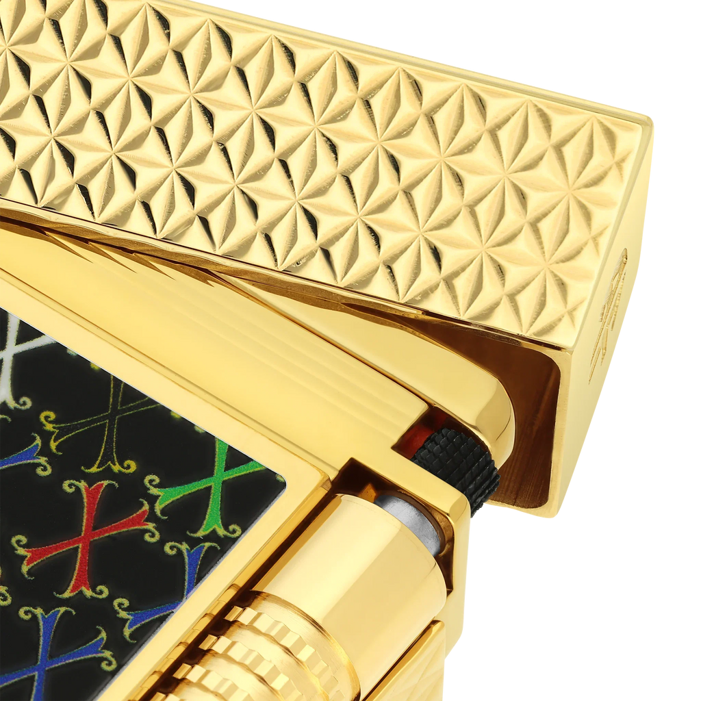 S.T. Dupont Le Grand Fuente Multicolour Lacquered Lighter/Briquet C23060CL