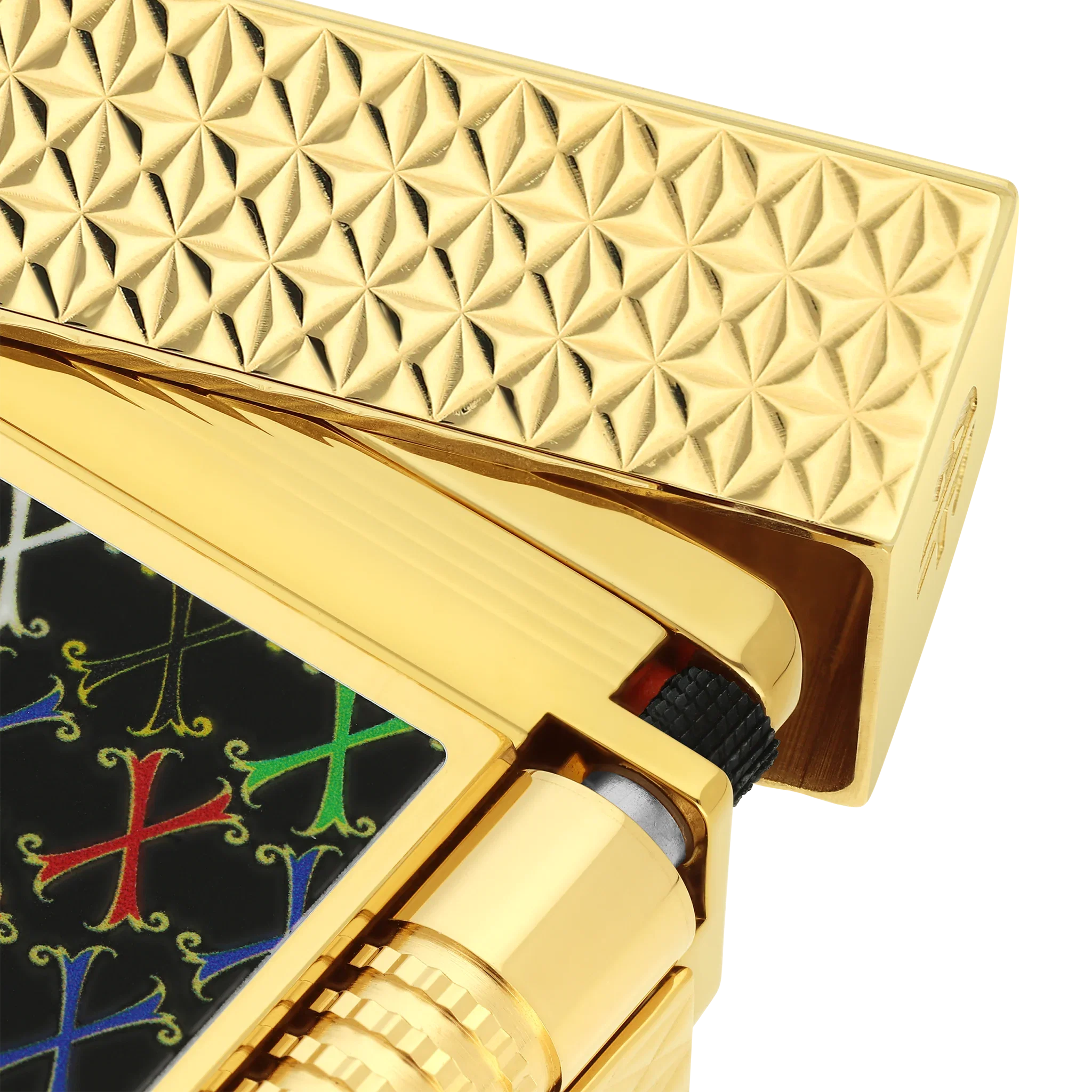 S.T. Dupont Le Grand Fuente Multicolour Lacquered Lighter/Briquet C23060CL
