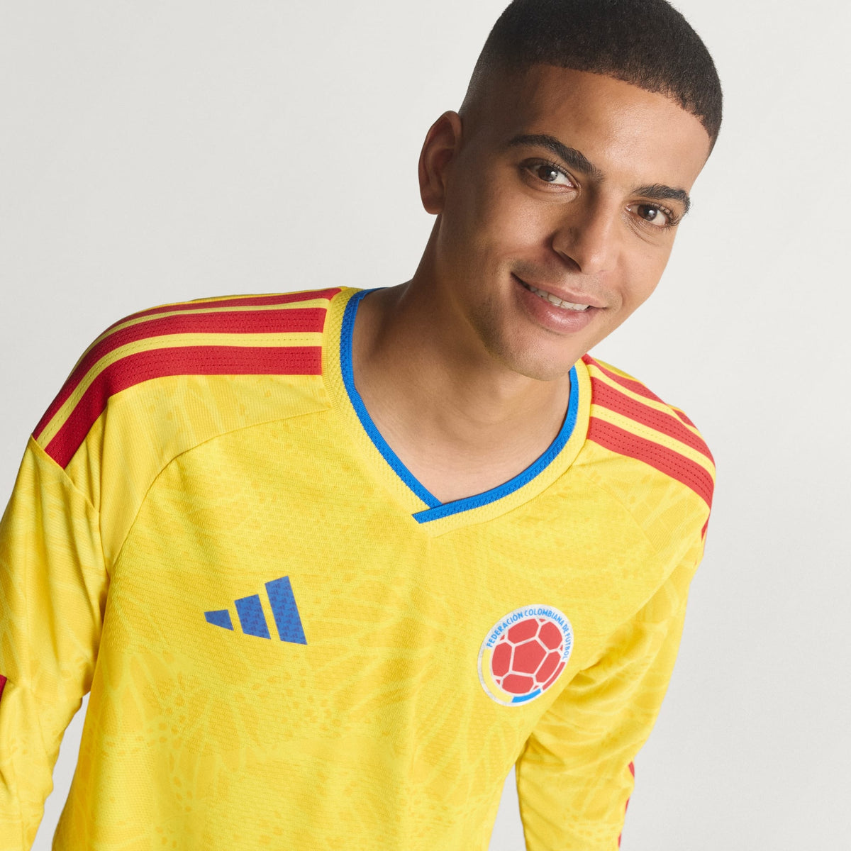 adidas Colombia 26 Home Authentic Long Sleeve Jersey