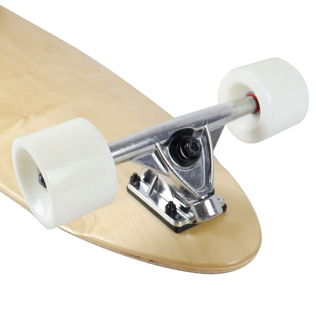 Moose Inlay Bamboo Canadian Maple Longboard Complete Assembly