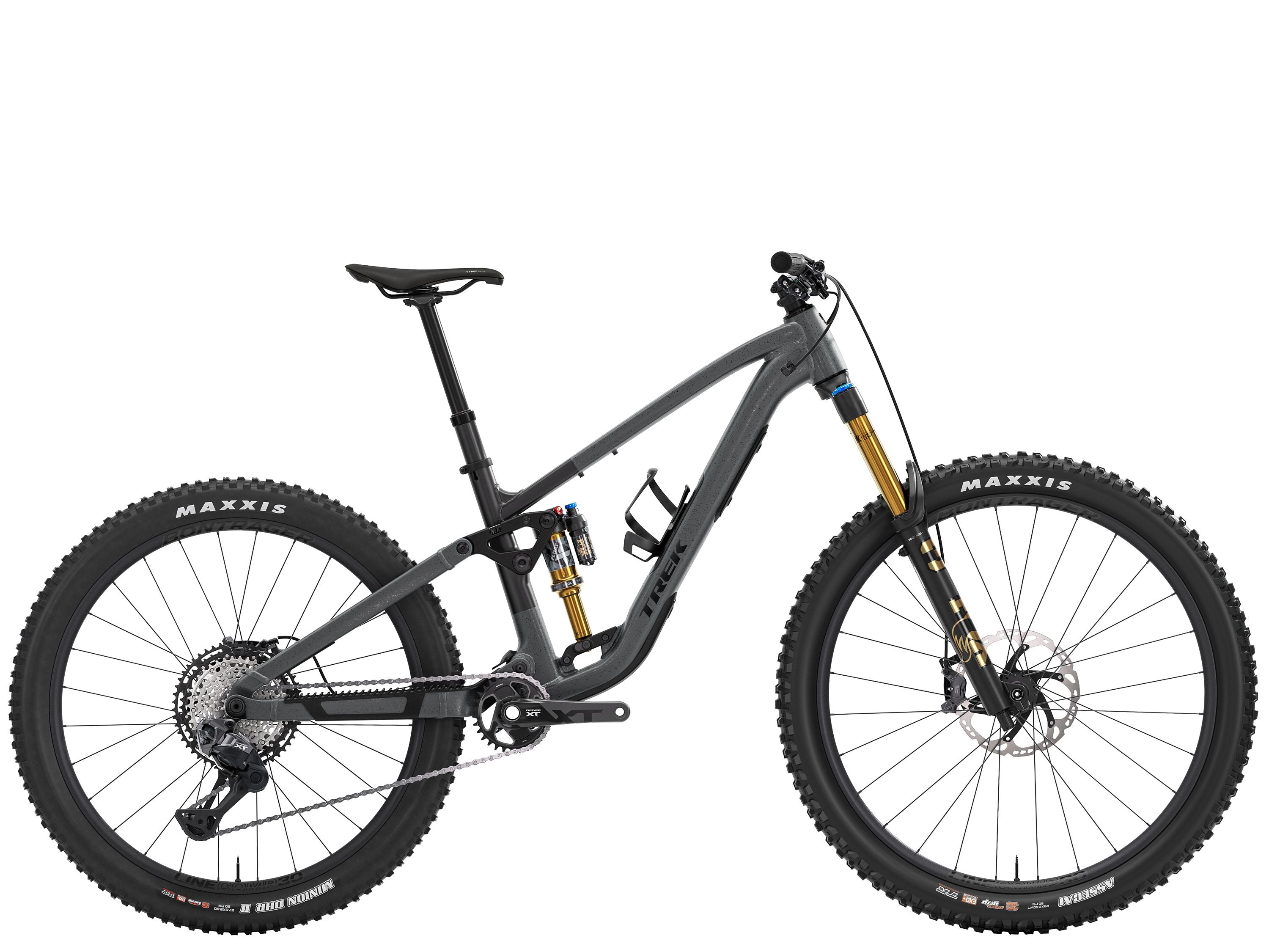 Fuel MX 9 XT DI2 S Lithium Grey/Trek Black Splatter