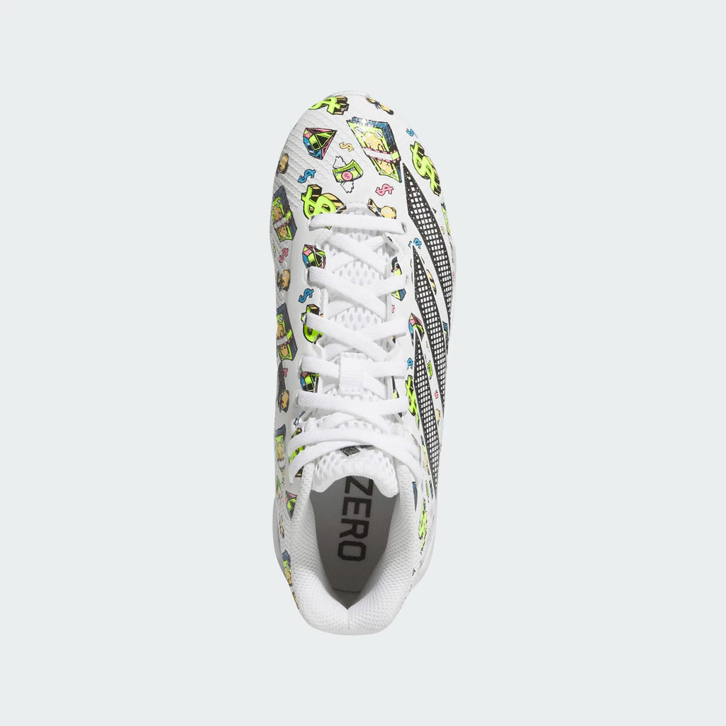 adidas Youth Adizero Impact.2 Money Molded Rubber Football Cleats