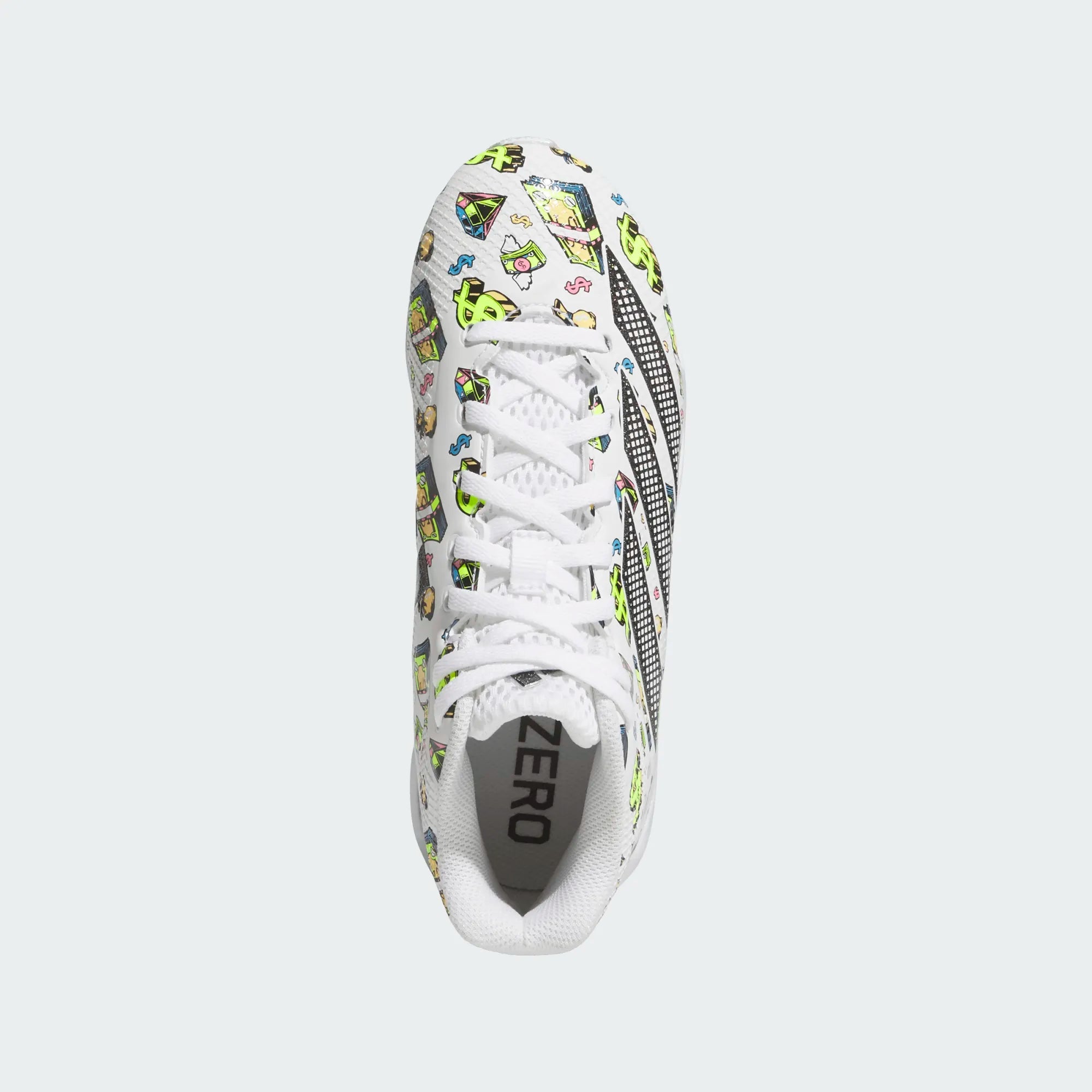 adidas Youth Adizero Impact.2 Money Molded Rubber Football Cleats