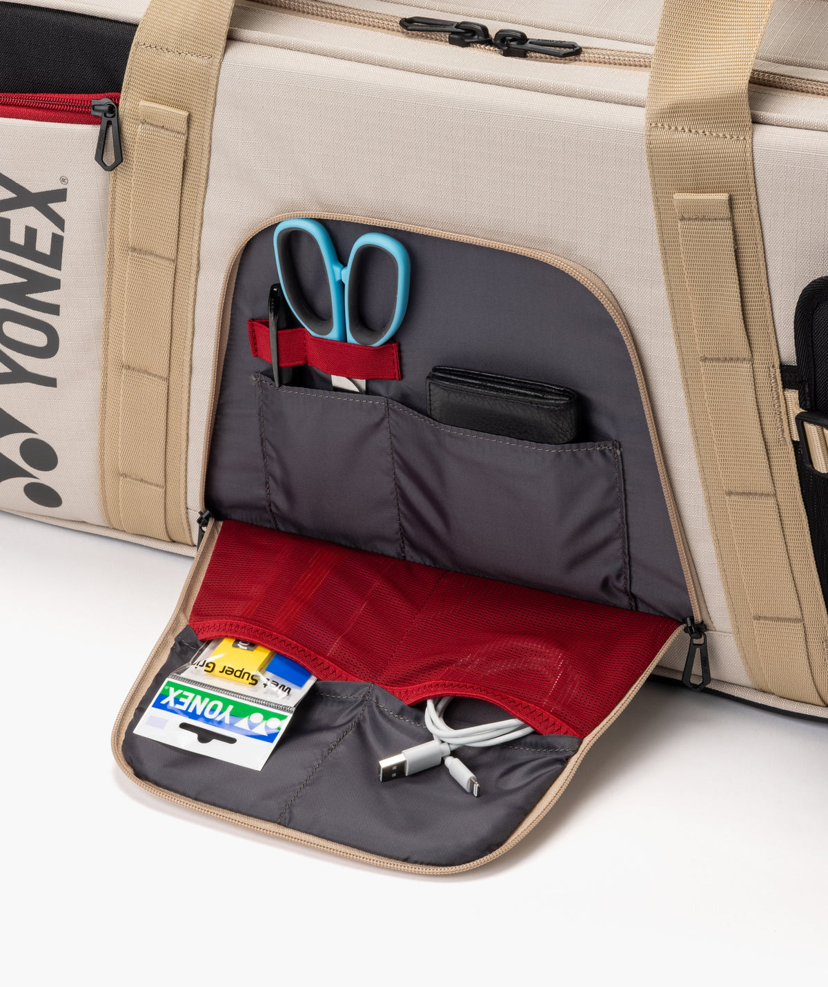 Yonex Gearlogic Tournament Bag (Beige)