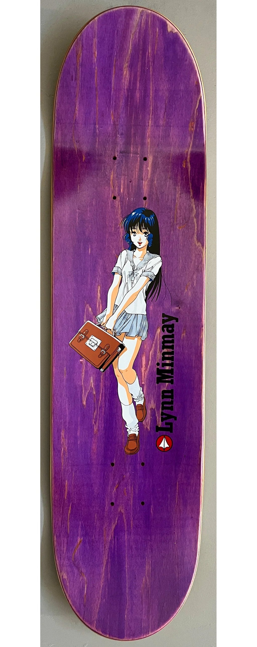 JK Industries Skateboard Deck Lynn Minmay Screened 8.25" x 32.25"