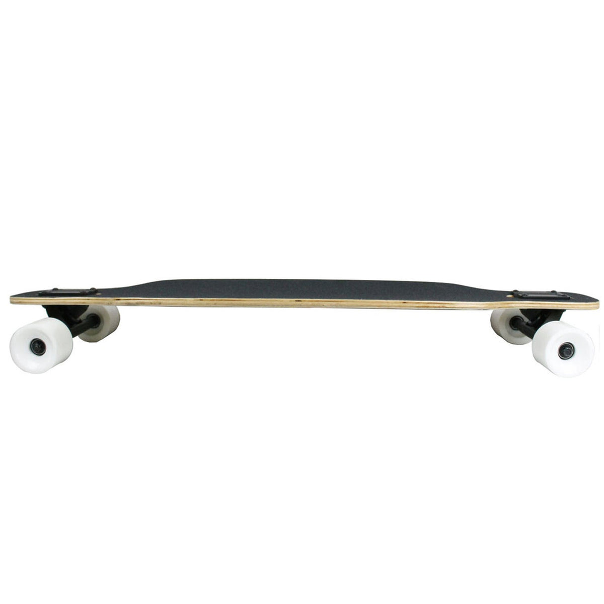Krown Longboard Complete Elite Drop Through Rasta Lion - White Wheels