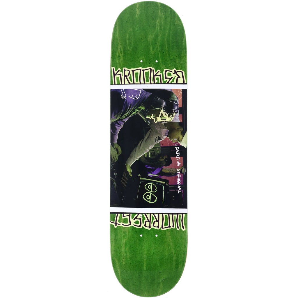 Krooked Skateboard Deck Worrest Struggual DBX (Assorted) 8.25" x 32"