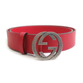 Gucci Belt Interlocking Red