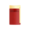 MAXIJET CHROME DRAGON RED LIGHTER/BRIQUET 020174