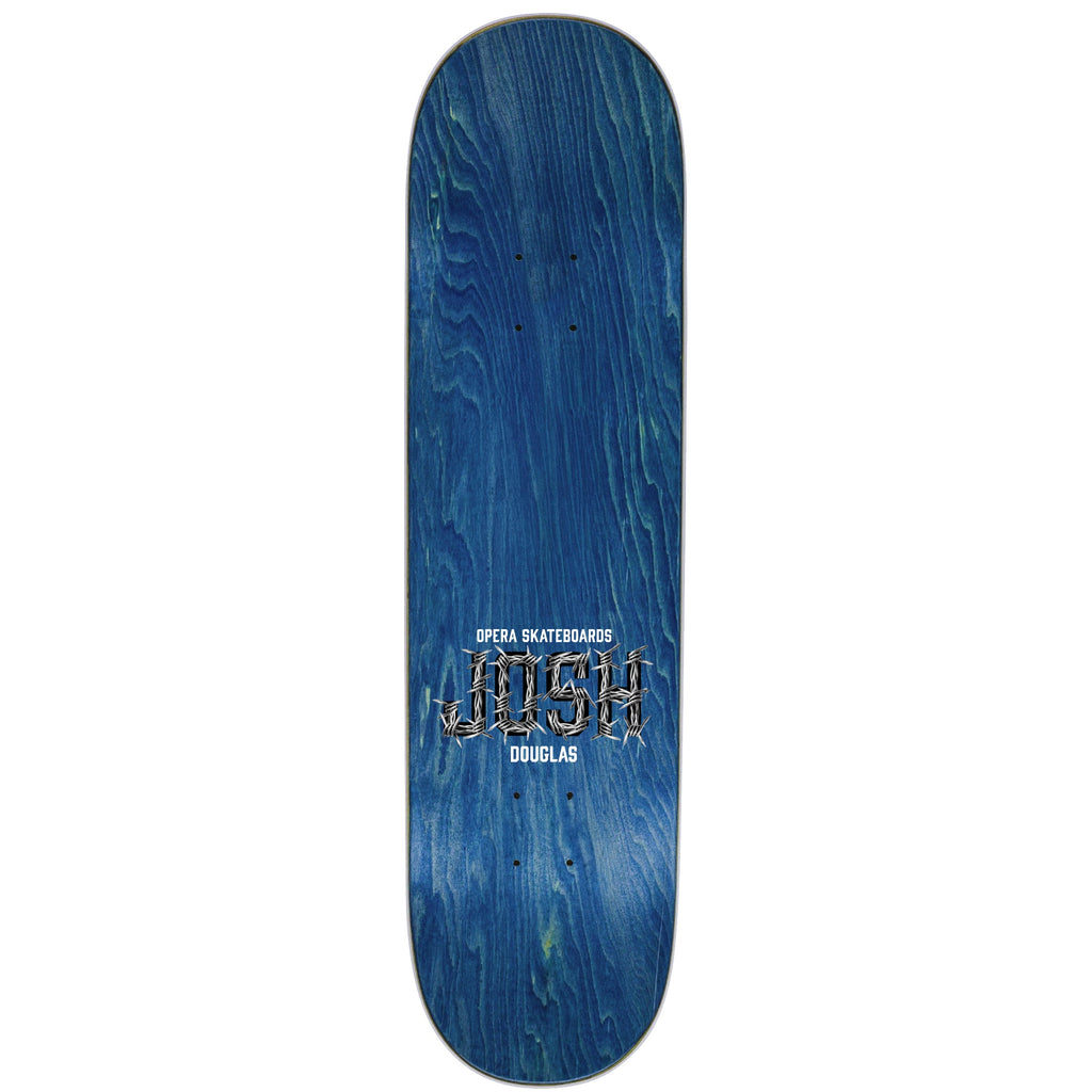 Opera Skateboard Deck Josh Douglas Big O Purple/Black 8.5" x 32.325"