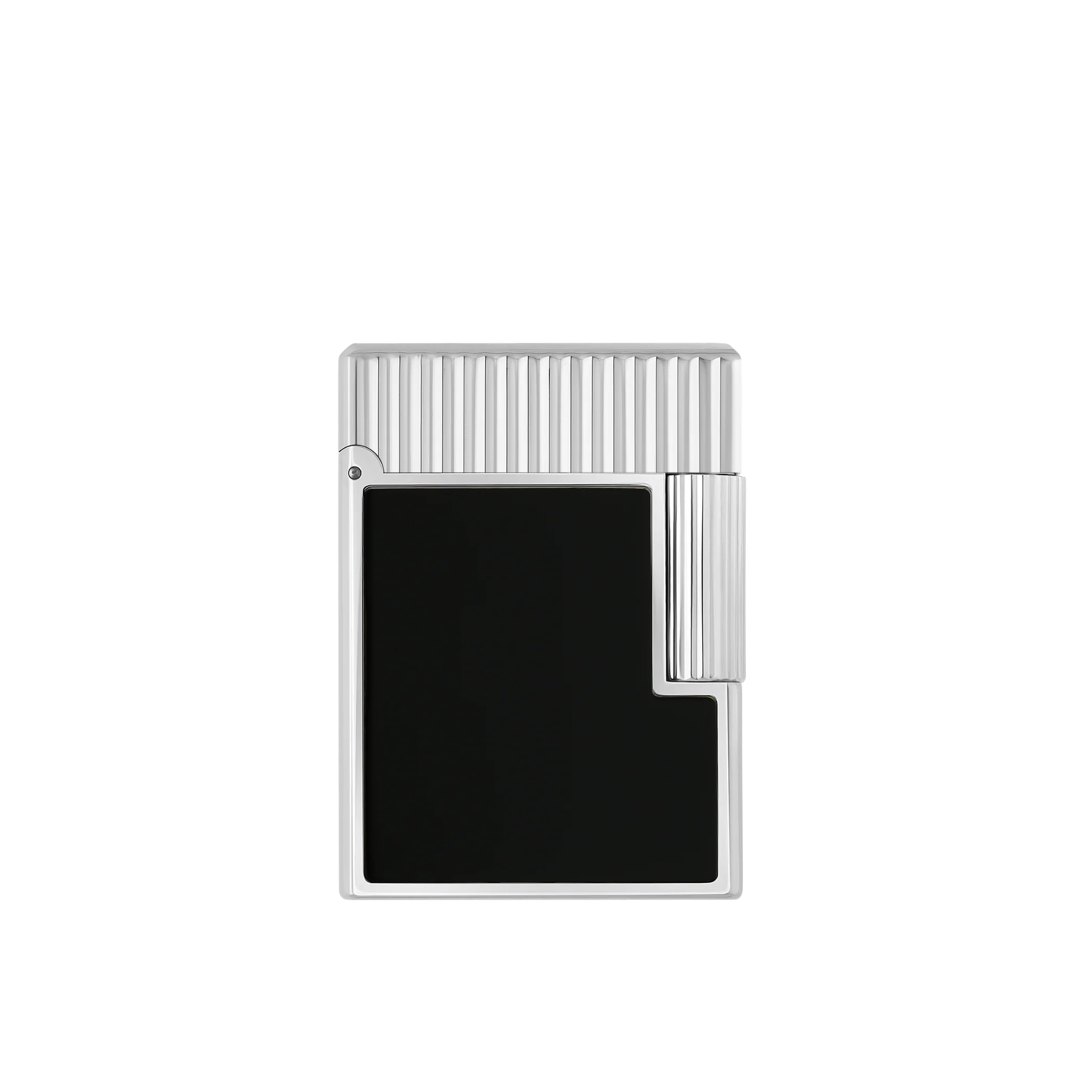 S.T. Dupont Ligne 1 Black Lacquered Palladium Lighter/Briquet C14121