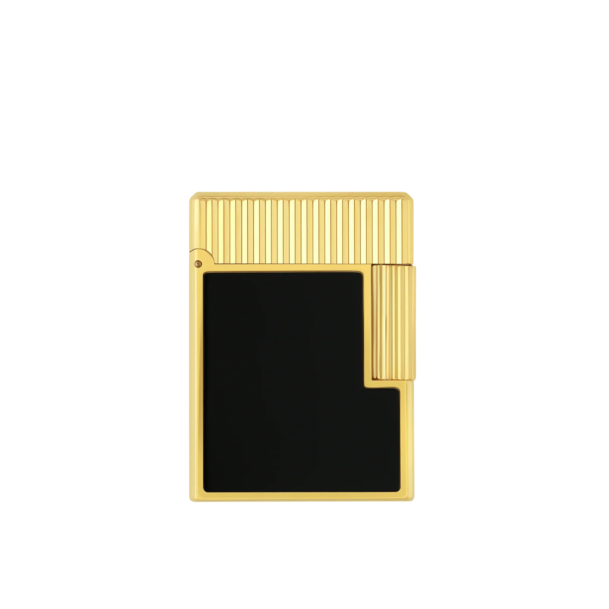 S.T. Dupont Ligne 1 Black Lacquered Gold Lighter/Briquet C14120