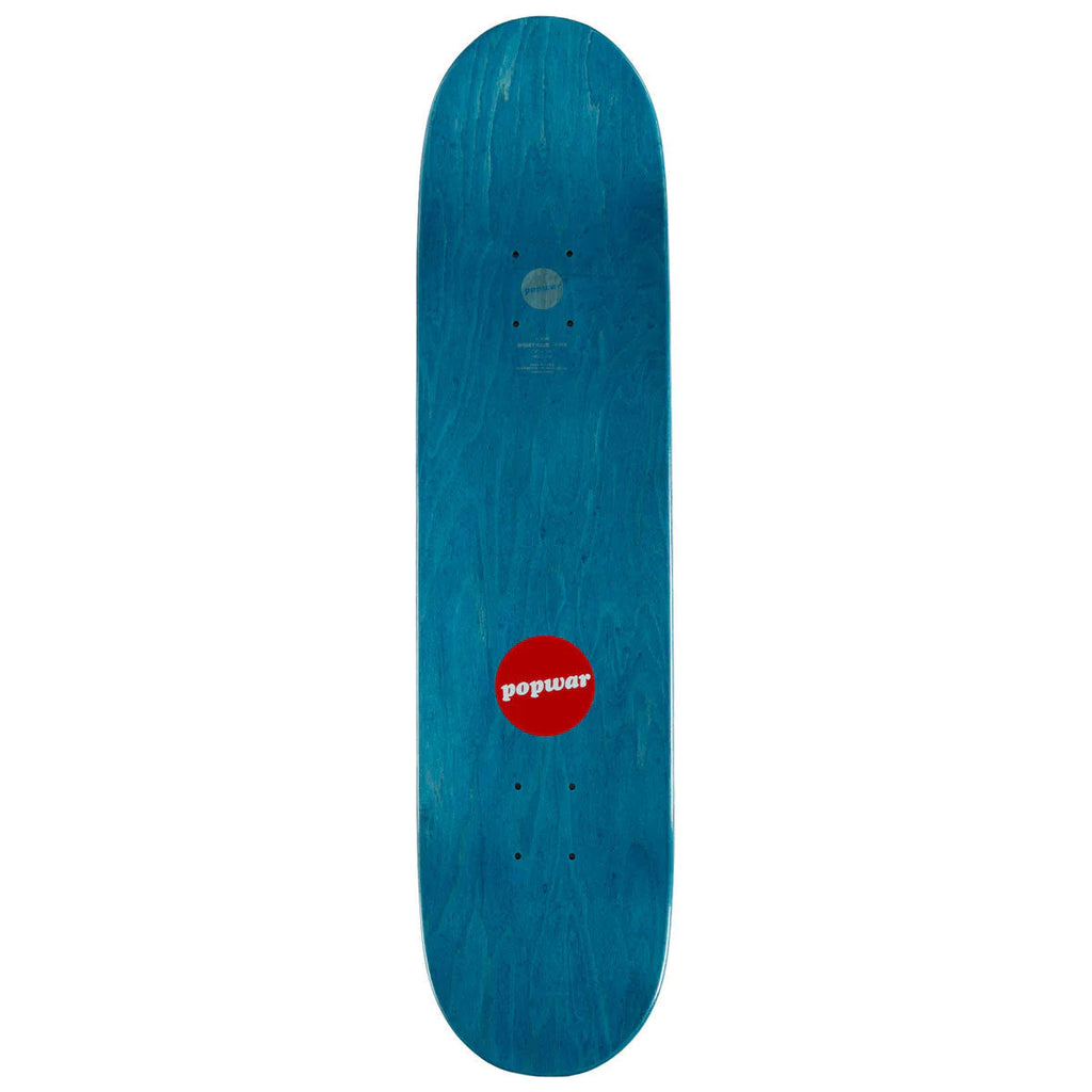 Popwar Heritage Skateboard Deck Chad Tim Tim Psycho 7.625" x 31.5"